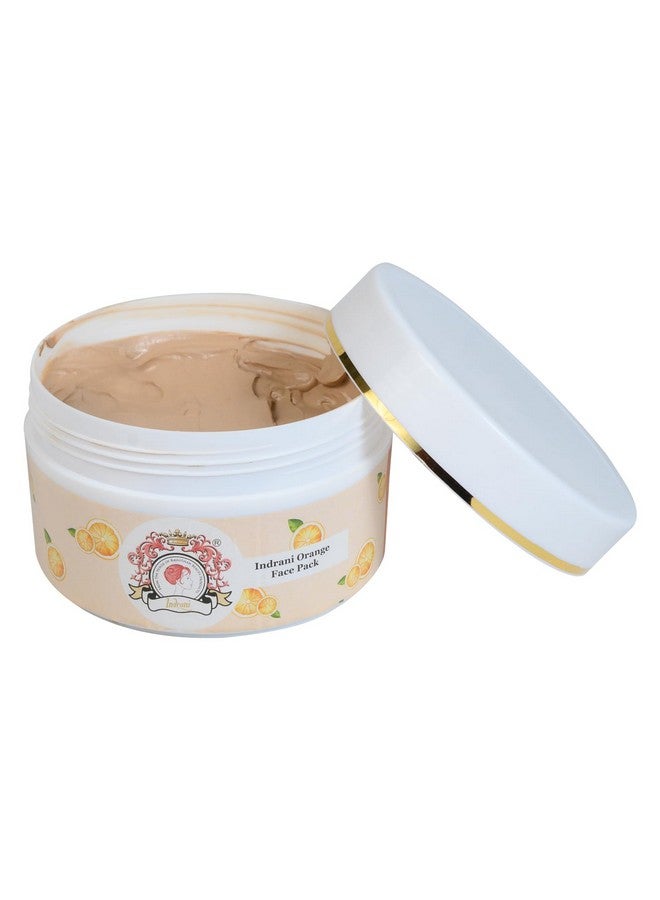 Indrani Cosmetics Indrani Orange Face Pack 200gm - Image 2