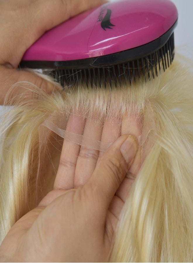 Voloria Swiss Full Lace Men’s Toupee European Real Human Hair Replacement for Men Hairpiece #613 Blonde Color - Image 3