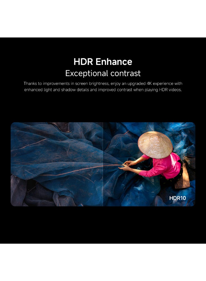 Xiaomi TV A 55 2026 Google TV™ 4K UHD image quality, Dolby Audio & DTS:X, Metallic design Epitome of quality, Game Boost mode 120Hz L55MB-AME Black - Image 4