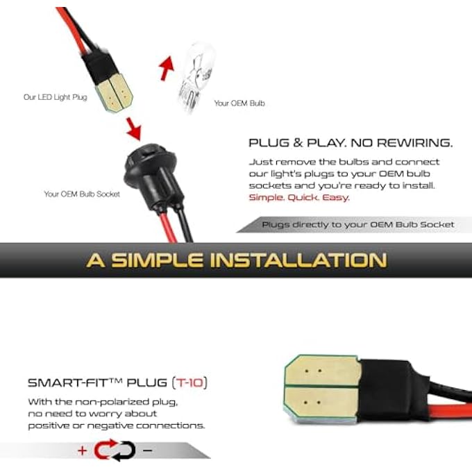 ريحني مجموعة مصابيح لوحة ترخيص LED كاملة بديلة لسيارات كاديلاك إسكاليد وشيفروليه سيلفرادو 1500 و2500 و3500 وسوبربان تاهو وجي إم سي سييرا 1500 و2500 و3500 ويوكون إكس إل 6000 كلفن أبيض ماسي قطعتين - Image 4