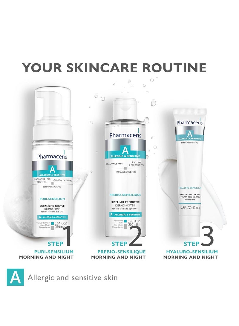 Pharmaceris Pharmaceris PURI-SENSILIUM Cleansing Gentle Dermo-Foam Face & Eyes 5.07floz  - Image 3