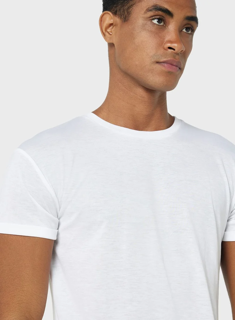 TOPMAN Essential Crew Neck T-Shirt