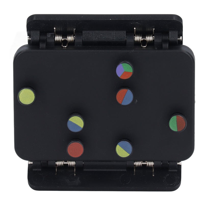 Ukulele Chord Trainer: 6-Color Clip-On, Non-String-Damaging Gel Surface - Comfortable Ergonomic Design, Fast Chord Conversion Practice Assistant for Ukulele Beginners, Adults And Children - Image 2