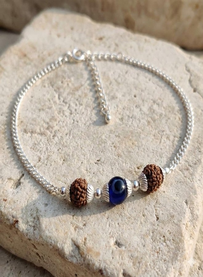 DARSHRAJ Silver Bracelet | Perfect for Boys | Girls | Woman | Men | Chain Bracelet Evil Eye Bracelet - Image 2