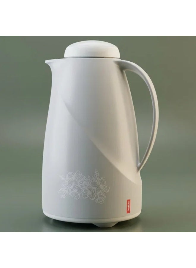 helios thermos, 1.5 liters, glass inner container, plastic outer shell - light gray - Image 1
