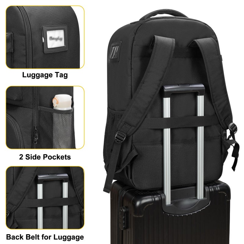 GRAOSO Travel Bag Compatible with Doona Liki Trike S3 & S5, Folding Toddler Tricycle Storage Backpack, Stroller Bag with 3 Carrying Ways for Airplane, Black, Patented Design - Image 4