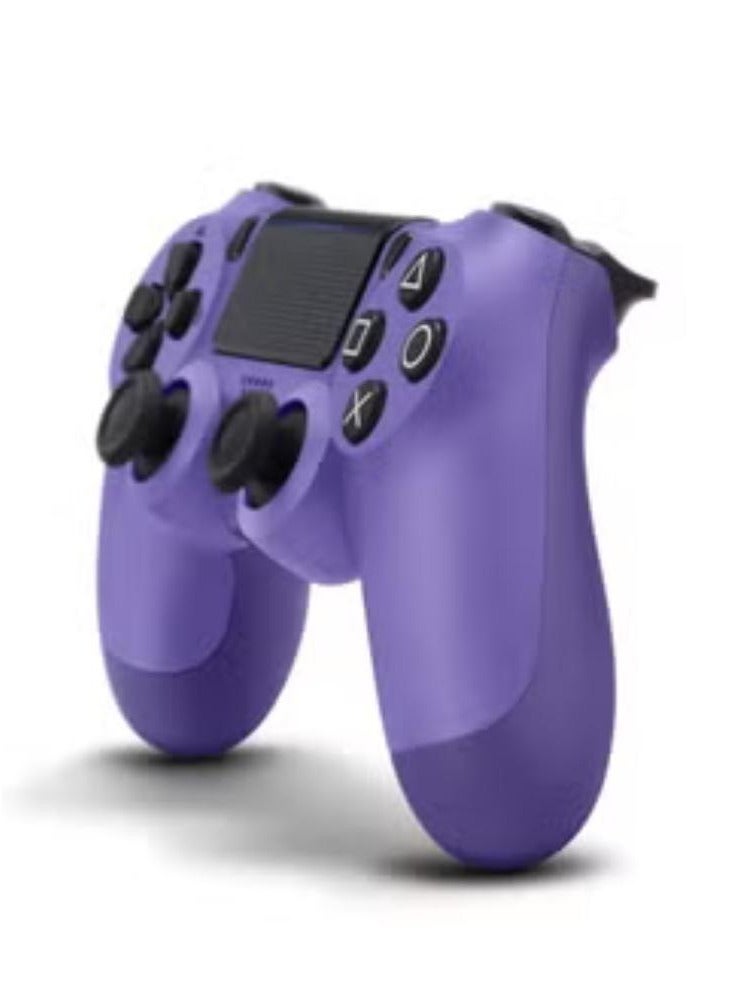 وحدة تحكم لاسلكية مزدوجة الصدمات تعمل بالبلوتوث لجهاز PS4 Gamepad لجهاز Play Station 4 باللون الأرجواني - Image 2