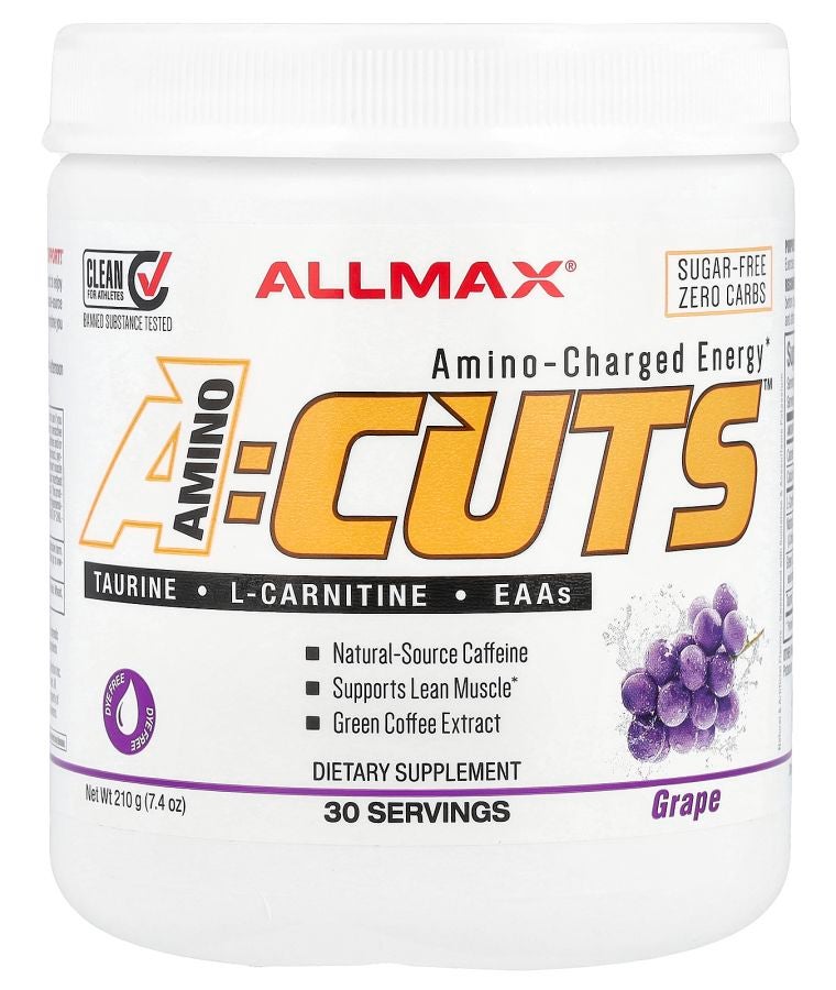Allmax ACUTS™ Amino-Charged Energy Grape 7.4 oz (210 g)