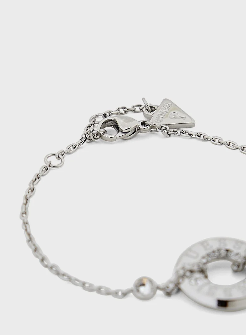 GUESS Logo Round Bracelet
