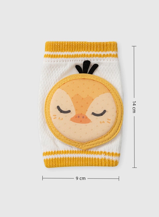 Aissiora Baby anti-slip knee pads (one pair) Baby knee protectors Baby crawling and fall protection knee pads Infant learning to walk protective gear - Image 2