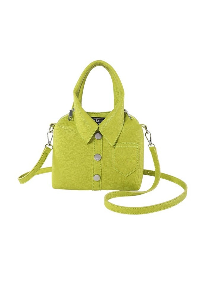 AROAQ Women Handbag, Lightweight Elegant Design Women Shirt Bag, High Quality Material Compact Crossbody Bag, Soft And Durable Shoulder Bag For Women, (1pc, Yellow) - Image 1