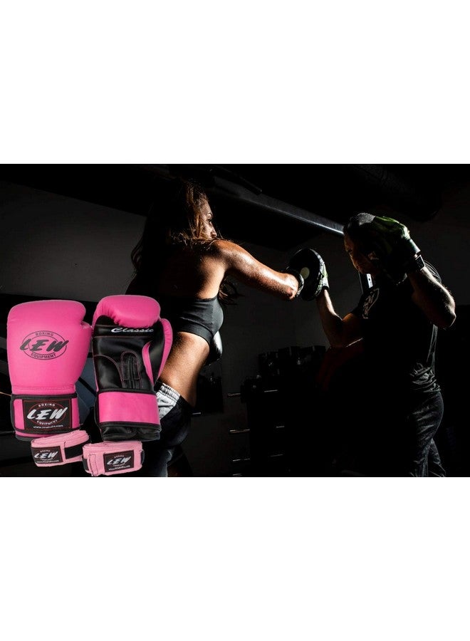 LEW Classic PU Leather Training/Fight Boxing Gloves - Image 5