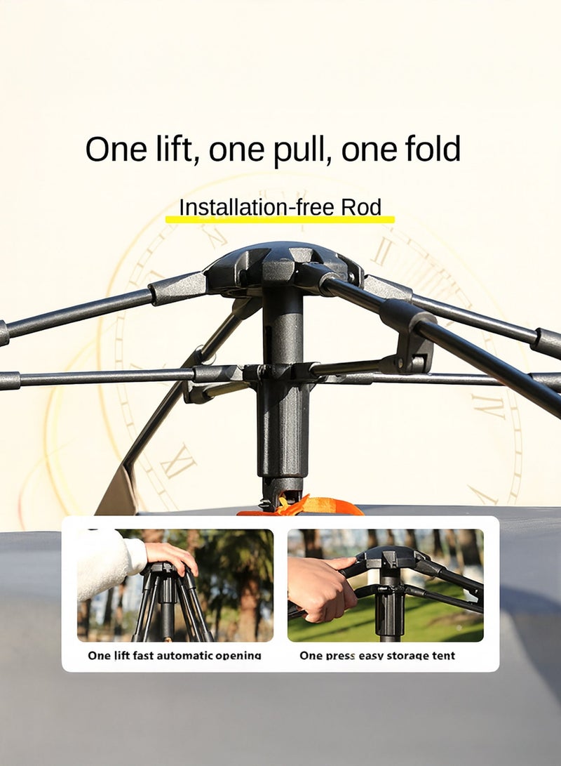 دي بلو خيمة تخييم عائلية أوتوماتيكية مع مظلة 300×300×220 سم سهلة التركيب - Image 5