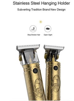 Generic Vintage Buddha Head Electric Clippers, USB Rechargeable Men Hair Clipper  - Image 5