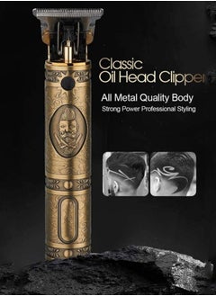 Generic Vintage Buddha Head Electric Clippers, USB Rechargeable Men Hair Clipper  - Image 3