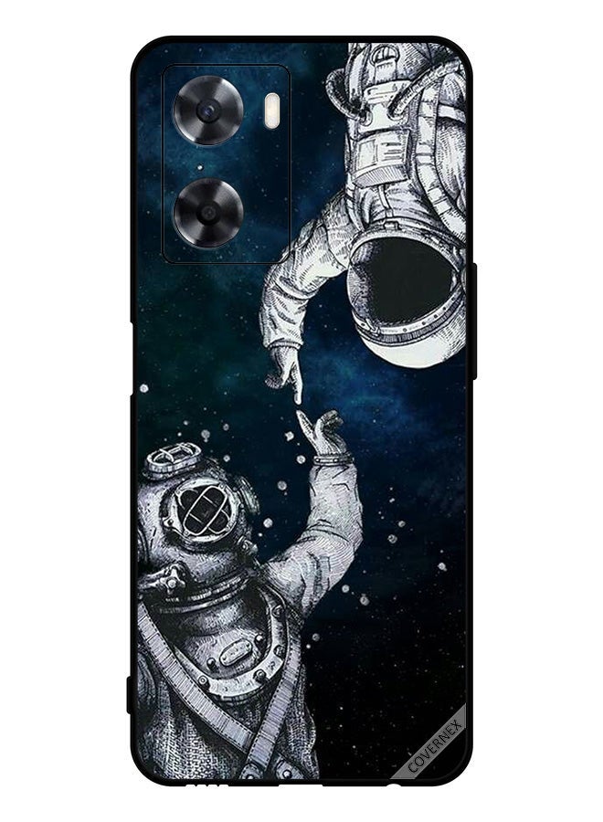 Covernex Protective Case Cover For Oppo A77 4G Astronaut And Diver - Image 1