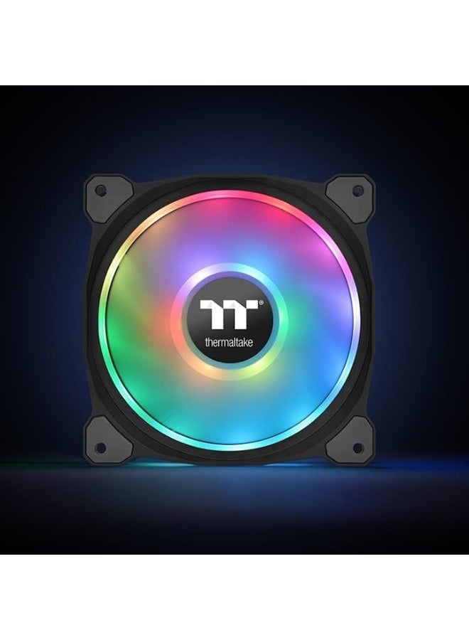 ثيرمال تيك Thermaltake Pacific CLM360 Ultra Hard Tube Liquid Cooling Kit - MX2 Ultra CPU Waterblock, Riing Duo 12 RGB Radiator Fan, PR32-D5 Plus Pump & Reservoir Combo - Black - Image 4