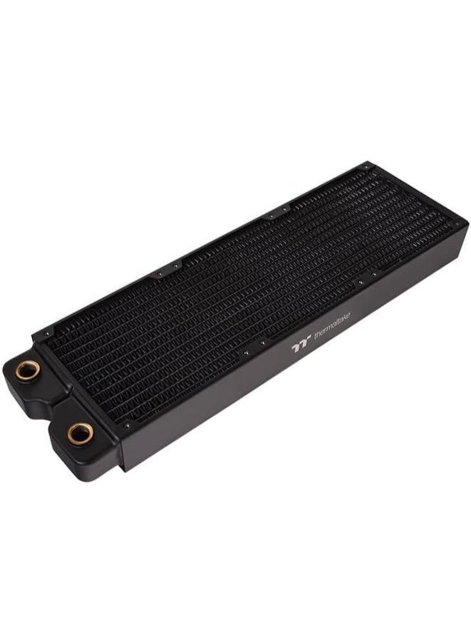 ثيرمال تيك Thermaltake Pacific CLM360 Ultra Hard Tube Liquid Cooling Kit - MX2 Ultra CPU Waterblock, Riing Duo 12 RGB Radiator Fan, PR32-D5 Plus Pump & Reservoir Combo - Black - Image 3