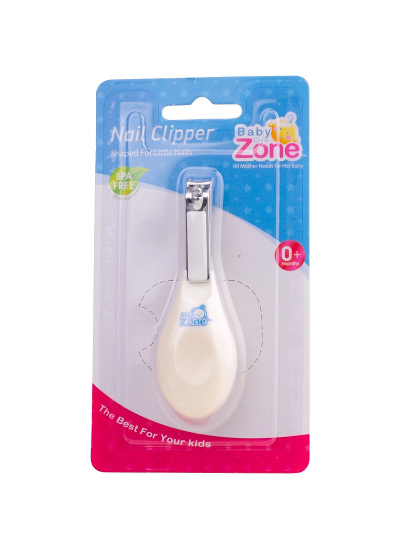 BABY ZONE Baby Zone Baby Nail Clipper with Easy Grip Handle – Safe and Easy to Use - Blue  - Image 2
