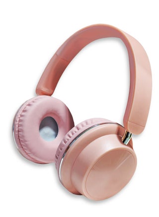 Bluetooth Headphone , Wireless Headset , Model WS-614 , Bluetooth , Play Time 20 Hours , Battery 150mAh, External Built In Microphone, USB Type-C, Pure Bass Sound, Noise Cancelling (Pink) - pzsku/Z552E0395681565A72739Z/45/_/1732185869/1687dfce-1220-4369-8bb5-6fa461af2382