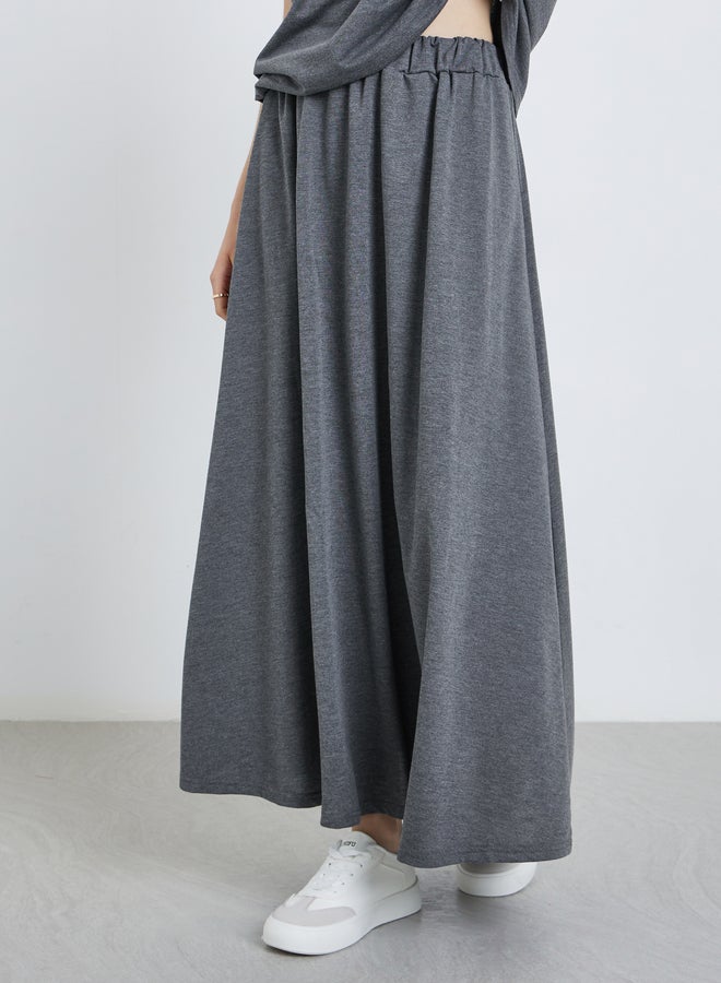 Take Two Styli Slogan Print Top and Pleated Maxi Skirt Co-Ords - Image 5