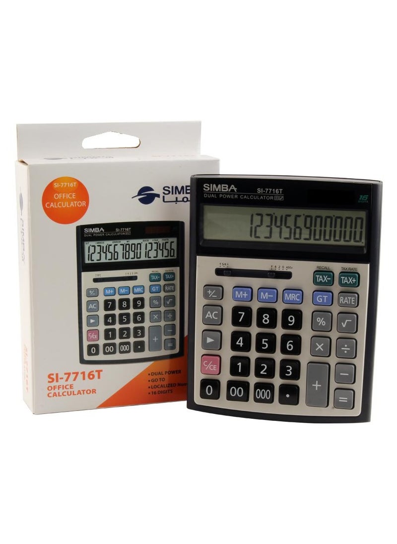 Simba Simba calculator model SI-7716T 