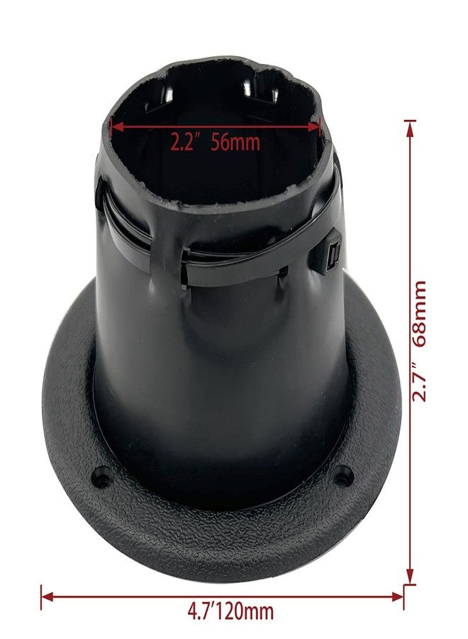 Gaderth Marine Cable Boot, Boat Transom Steering Wires Boot 2.4" Inside Diameter, Marine Boat Steering Cable Boot with Cable Tie, Universal Fit for Yacht Kayak - Image 3