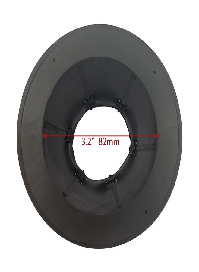 Gaderth Marine Cable Boot, Boat Transom Steering Wires Boot 2.4" Inside Diameter, Marine Boat Steering Cable Boot with Cable Tie, Universal Fit for Yacht Kayak - Image 4