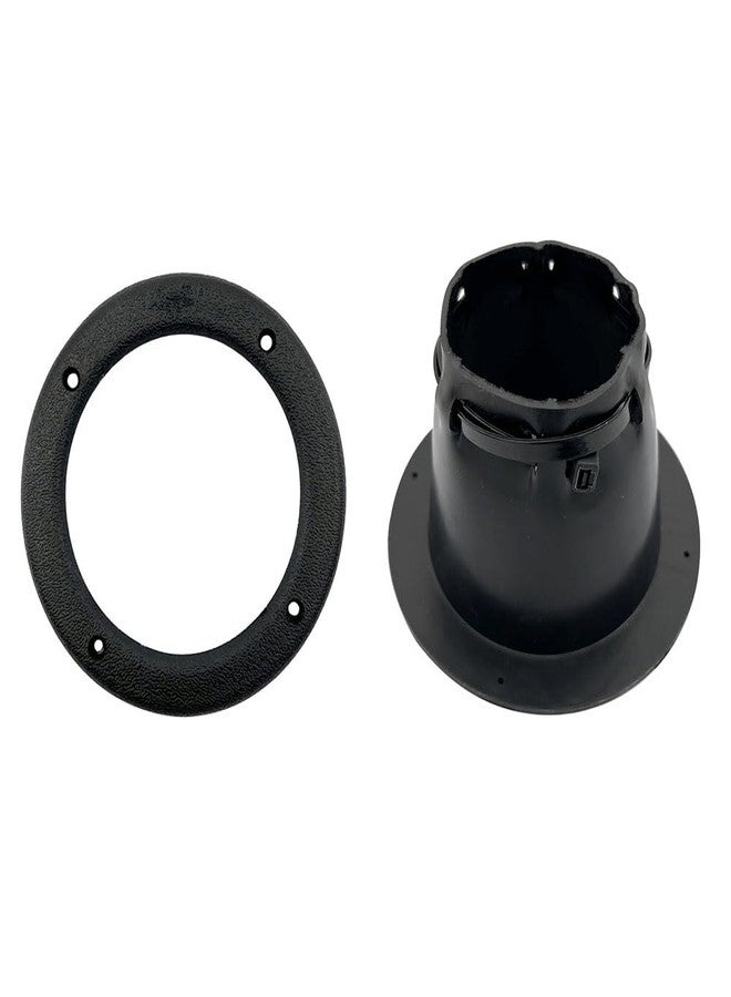 Gaderth Marine Cable Boot, Boat Transom Steering Wires Boot 2.4" Inside Diameter, Marine Boat Steering Cable Boot with Cable Tie, Universal Fit for Yacht Kayak - Image 5