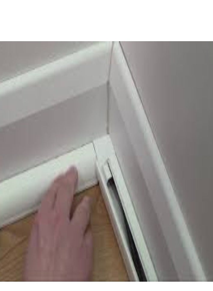 KNP KNP PVC Floor Trunking (70mm x 20mm) is a robust and practical solution for managing and protecting electrical cables and wires.  - Image 4