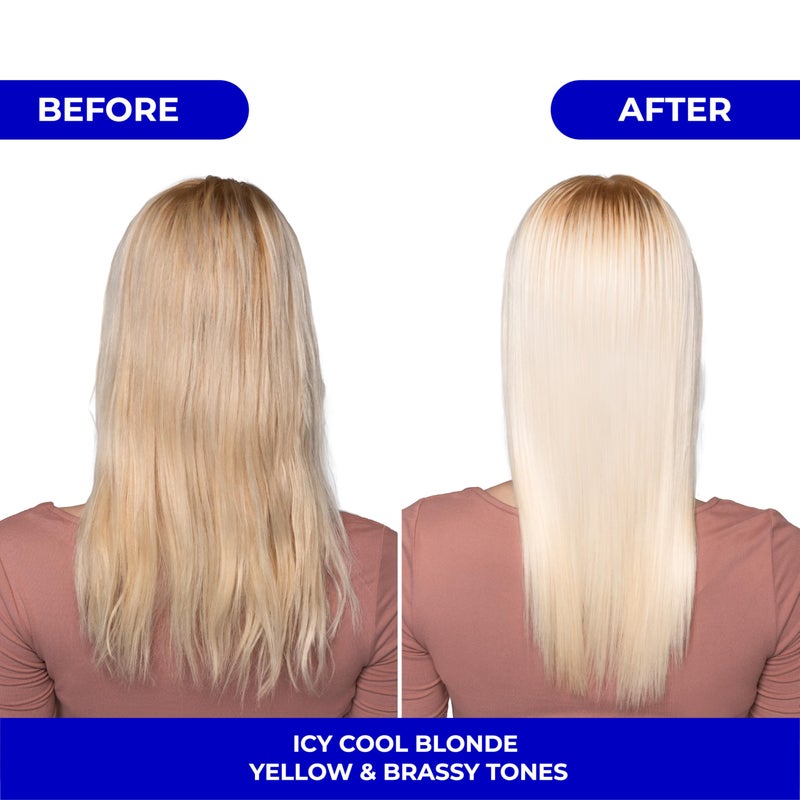 Naissant Icy Cool Blonde Hair Purple Toning Shampoo| Ultra High-Purity Pigments | Neutralizes Yellow & Brassy Tones | Hyaluronic Acid, Collagen & Biotin | Paraben, Ammonia & Sulfate Free | 10.1 Fl. Oz - Image 4