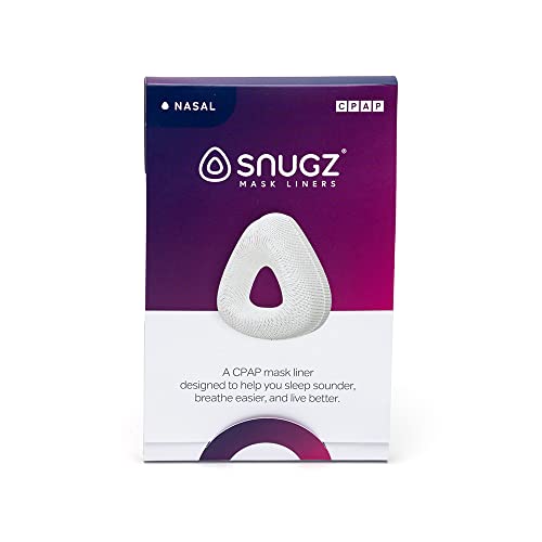 Snugz Nasal Mask Liners: Machine Washable, One-Size-Fits-Most NASAL CPAP Mask Liners, Pack of 2 Lasts 90 Days - Image 1
