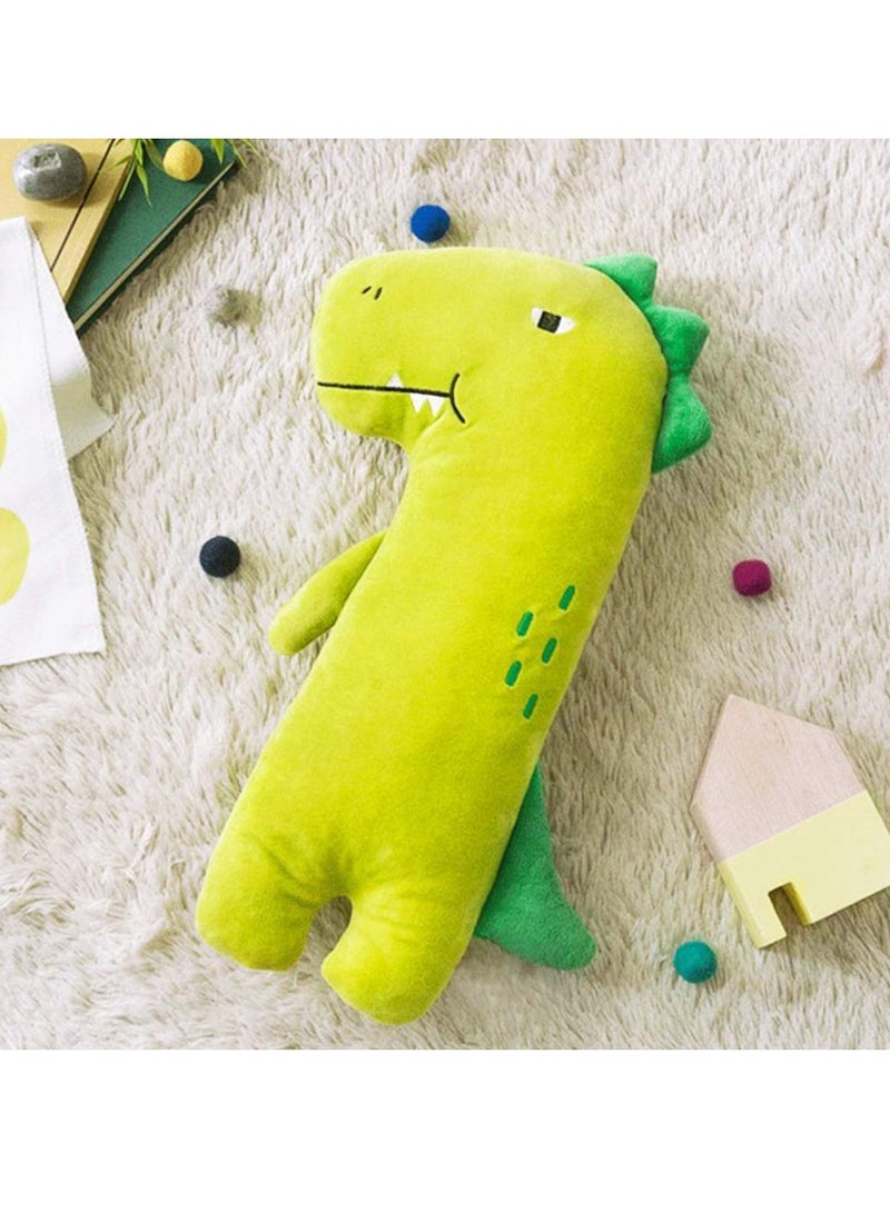 Car Plush Pillow, Ultra Soft Comfortable Car Seat Belt Pillow, Breathable Material Cartoon Car Travel Pillow, Lightweight Portable Headrest Shoulder Pillow For Car Home Travel, (1pc, Dinosaur) - Image 4