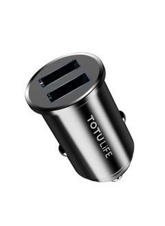 TOTU LIFE 3.4A Mini Dual USB Car Charger – Compact Fast Charging Adapter for Vehicles - pzsku/Z552E8154ADDF8F196FB7Z/45/1741259037/aea8495f-65d1-4422-9649-7a7bc5905825