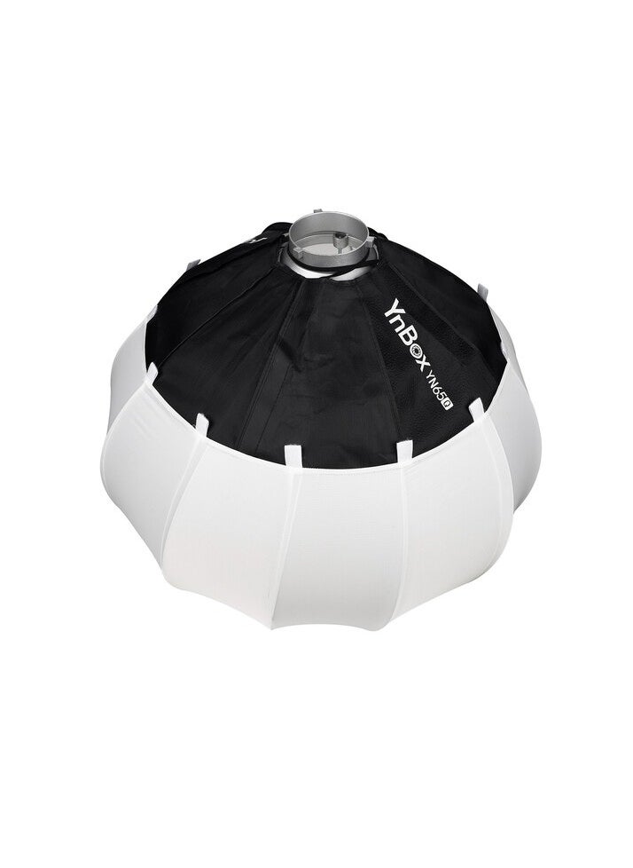 YONGNUO YONGNUO YN65Q 25.5″ Lantern Softbox – Collapsible Spherical Bowens-Mount Light Modifier, Lightweight Metal Frame, Skirt for 270° Diffusion, Ideal for Photo & Video  - Image 2