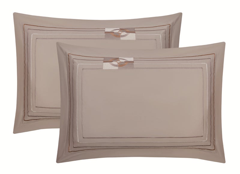 LEVORE 100% Cotton Summer Luxury Bedspread for Double Bed Size 200x200 cm, 8 Pieces, 250 Thread Count - Image 3