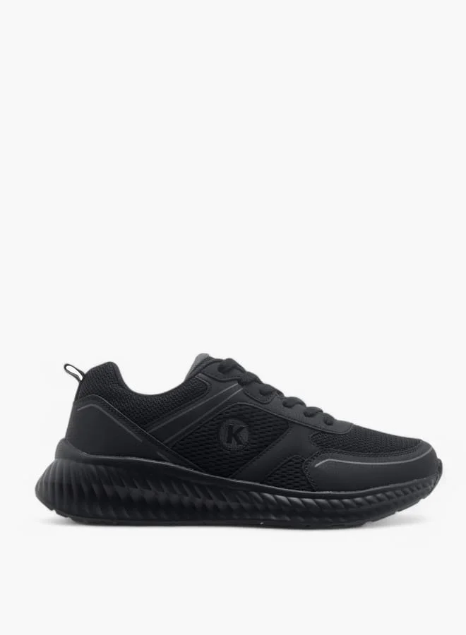 kangaROOS Men's Logo Detail Sports Shoes With Lace-Up Closure