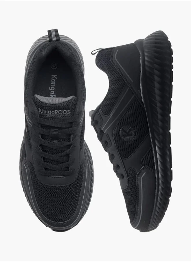 kangaROOS Men's Logo Detail Sports Shoes With Lace-Up Closure