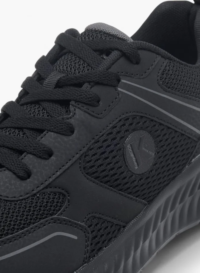 kangaROOS Men's Logo Detail Sports Shoes With Lace-Up Closure