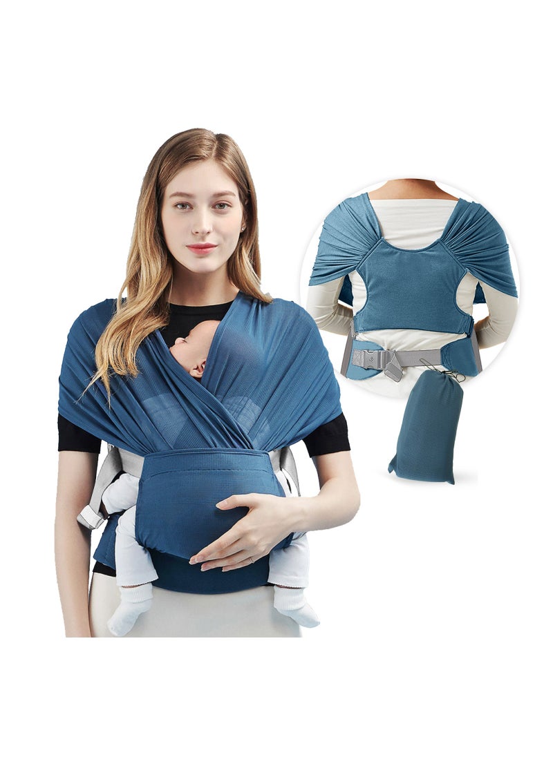 haleemy Versatile Front-Facing Baby Sling Wrap Carrier  - Image 1