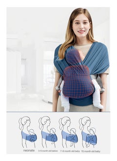 haleemy Versatile Front-Facing Baby Sling Wrap Carrier  - Image 4