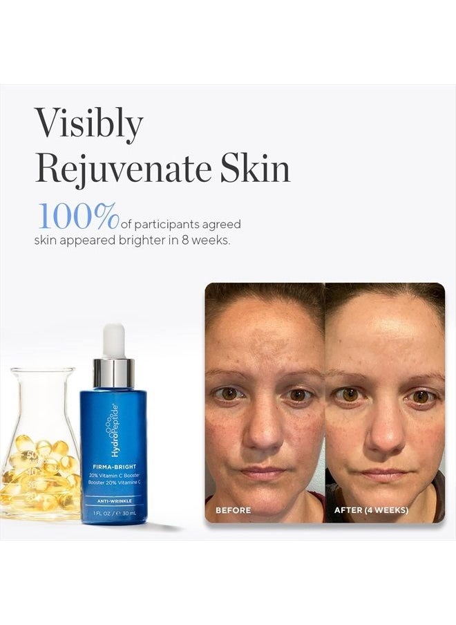 HydroPeptide - Firma-Bright, 20% Vitamin C Booster Drops for Face Serum or Moisturizer, 1 Ounce - Image 1