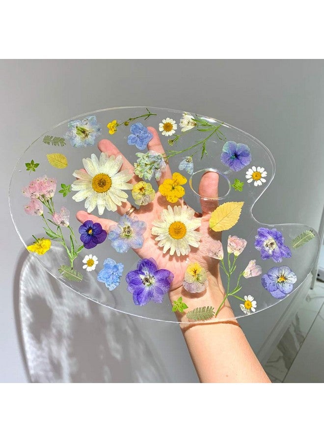 Wehous Palette Silicone Resin Mold Paint Tray Epoxy Resin Casting Mould Easy For Holding And Mixing Colors Diy Art Craft Painting Supplies Home Decor Gifts For Kid Adult Student - Image 4