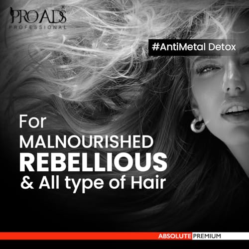 PRO ADS Absolute Premium Anti‑Metal Detox Shampoo – Sulfate-Free Professional Cleanser for Removing Hard Water Metal Deposits, Reducing Breakage & Restoring Shine – Color-Safe Hair Care (300ml) - Image 3