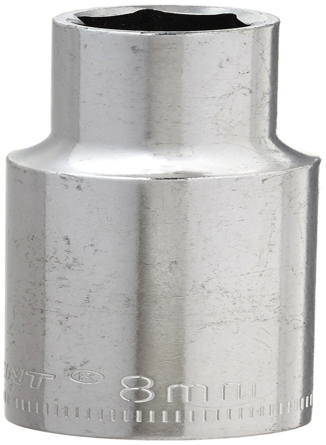 كريسنت مقبس متري عميق ذو 6 نقاط، مقاس 8 مم، من نوع Crescent 3/8 بوصة - CDDS38N