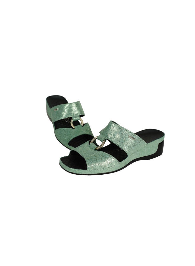 VITAL 148-1061 Vital Ladies Tina - Yamaha Sandals 08070 Mint - Image 3