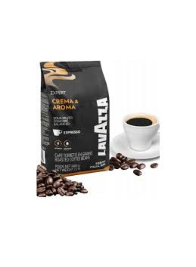 لافازا - حبوب قهوة كاملة - كريمة إي أروما خبيرة - 1 كجم - Image 5