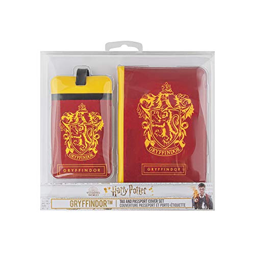 Cinereplicas Harry Potter - Set of Tag & Passport Cover Gryffindor - Official License - Image 5