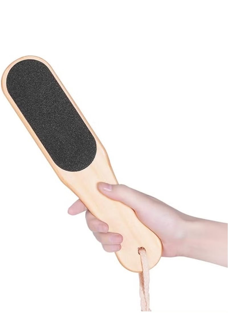 Generic - Wood Callus File Callus Remover Professional Callus Scraper Double Sided Callus Remover Tool Dead Skin Removal Tool - Image 1