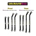 RampCrab Hiah Clearance 4 Links Set for Ax24Front Extend 6mm Rear Extend 18 Brass Links Set UpgradeParts for AX24 XC1 1124 RC Crawler Car UpgradeAccessories - Image 4